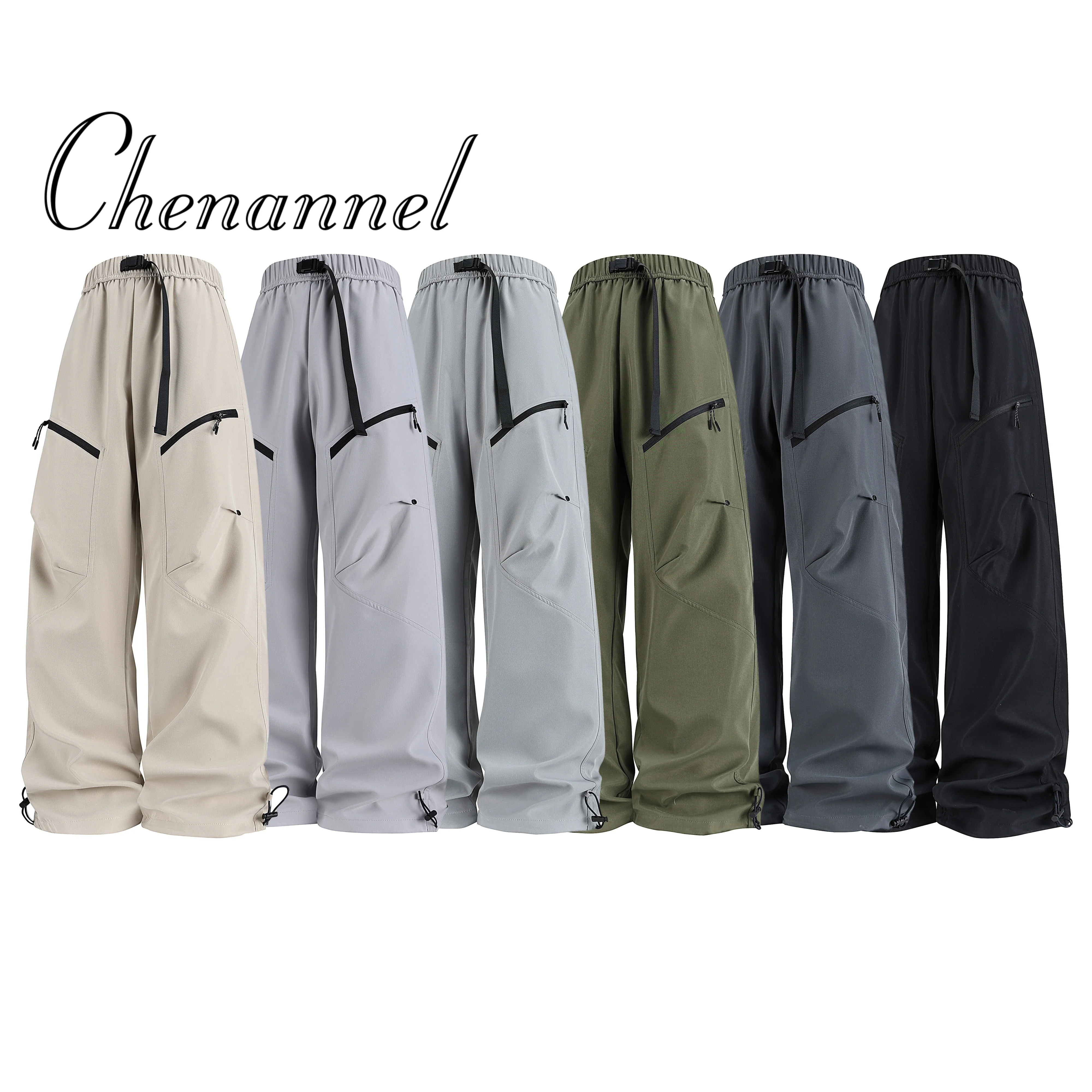 

Sportswear casual pants men's autumn pants men's straight paratrooper pants workwear and long pants for charging