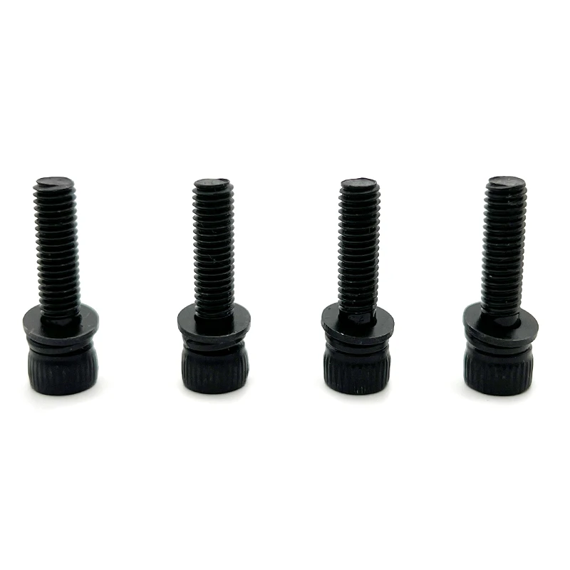 정원 전동 공구 하드웨어 패스너 4개 M5*20mm 육각형 소켓 볼트(스프링 패드 및 플랫 패드 포함)
