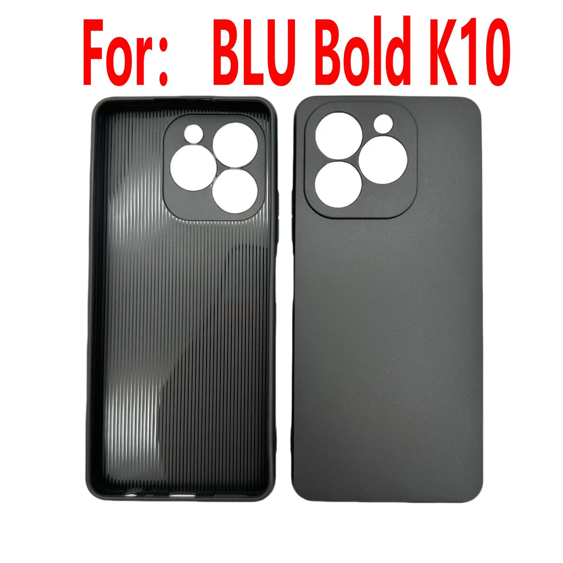 Soft TPU Silicon Shockproof Phone Case, Estojo protetor para BLU BOLD K10 Bold K10, Capa traseira fosco