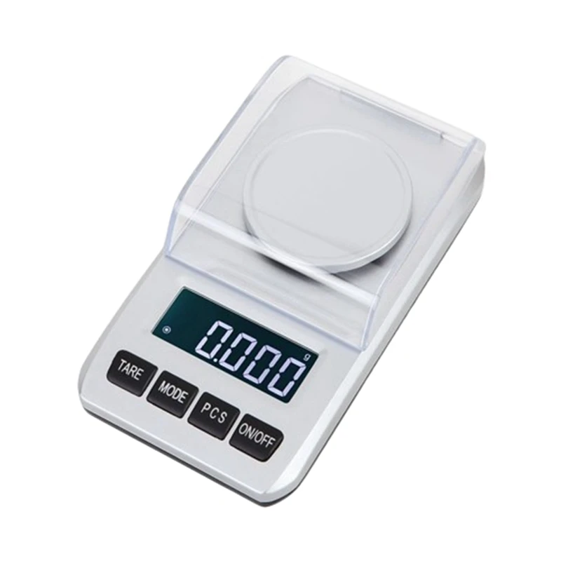 50G Mini Portable Electronic Scale 0.001G High Precision Bag Jewelry Diamond Gemstone Balance Electronic Scale