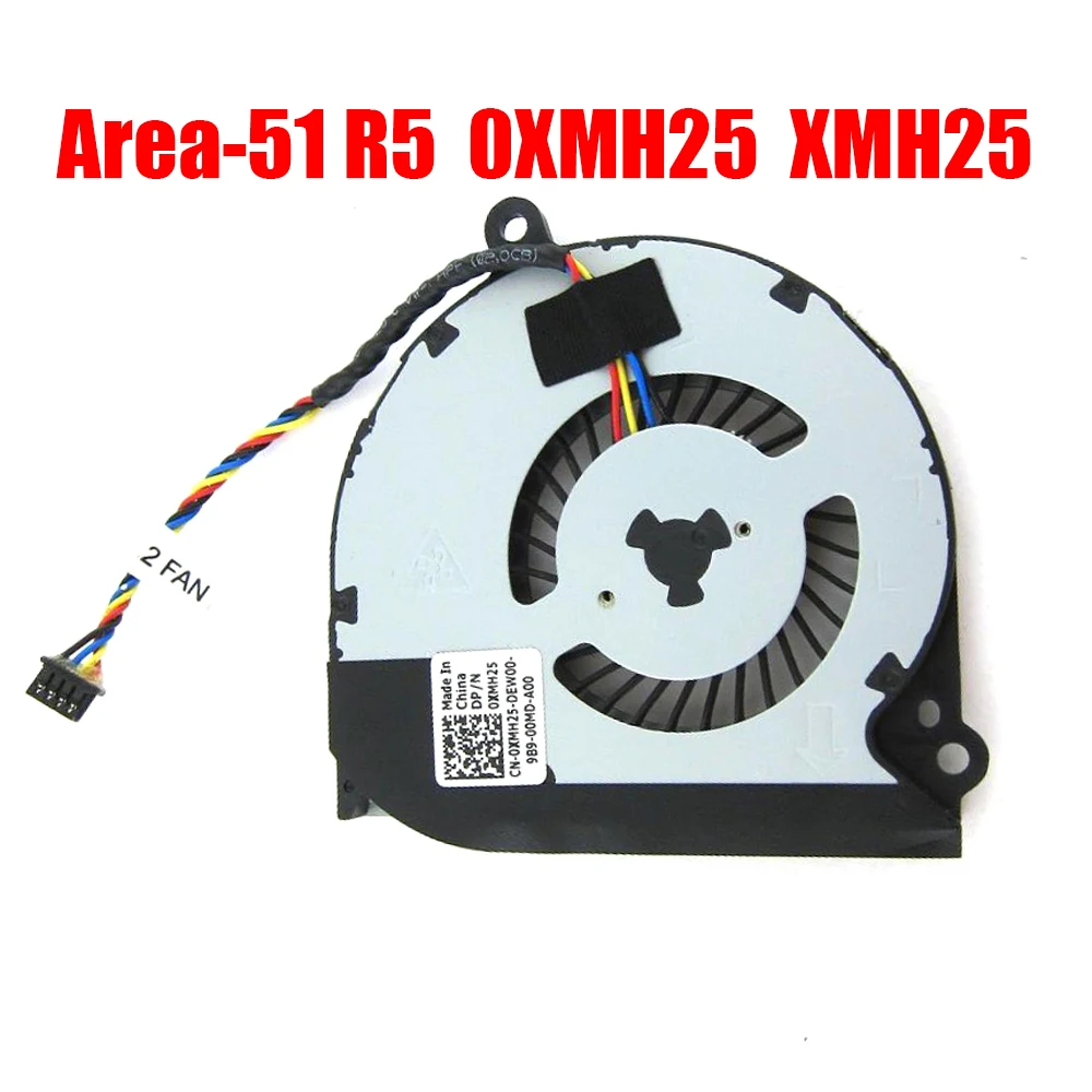 

Cooling Fan For Alienware Area-51 R5 0XMH25 XMH25 KSB05105HC 76J DC05V 0.45A New