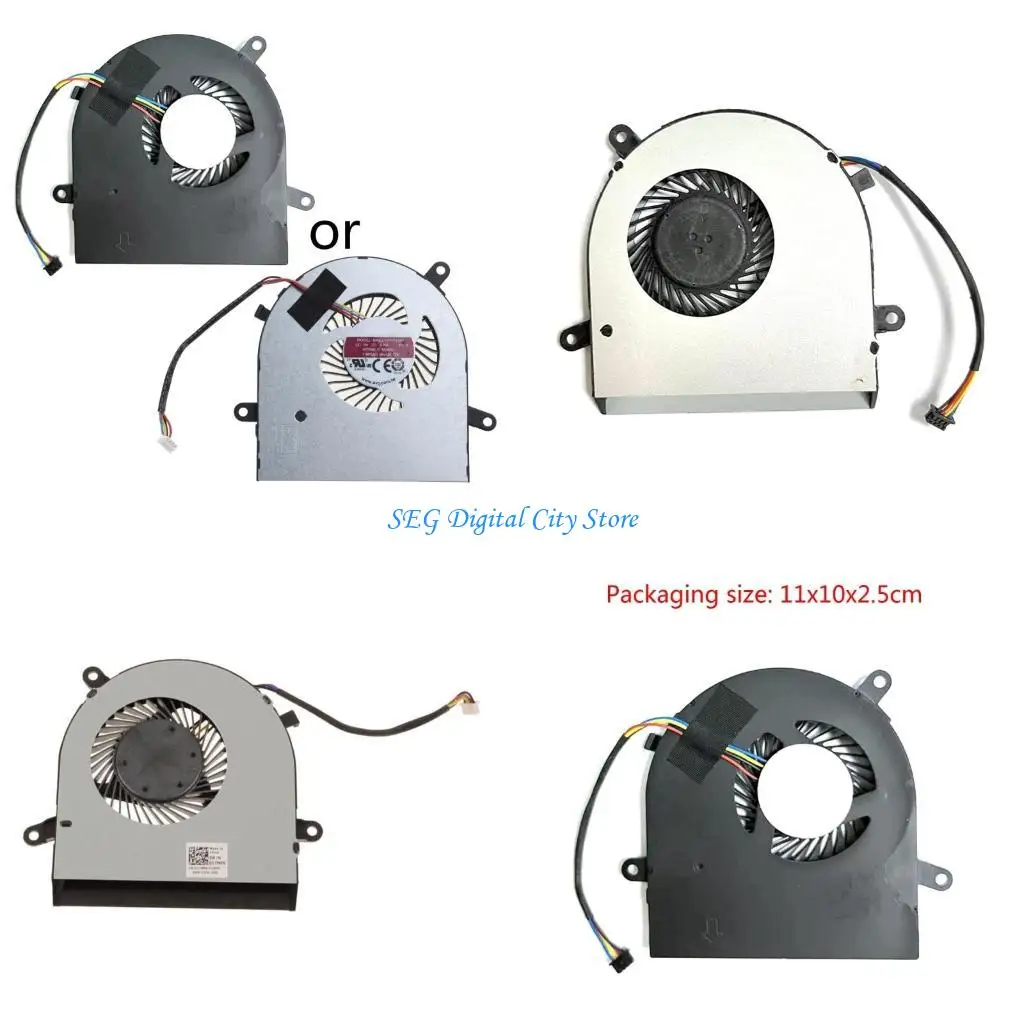 

U75B Durable CPU Cooler for Inspiron 24 3475 Computer CPU Cooling Fan Radiators