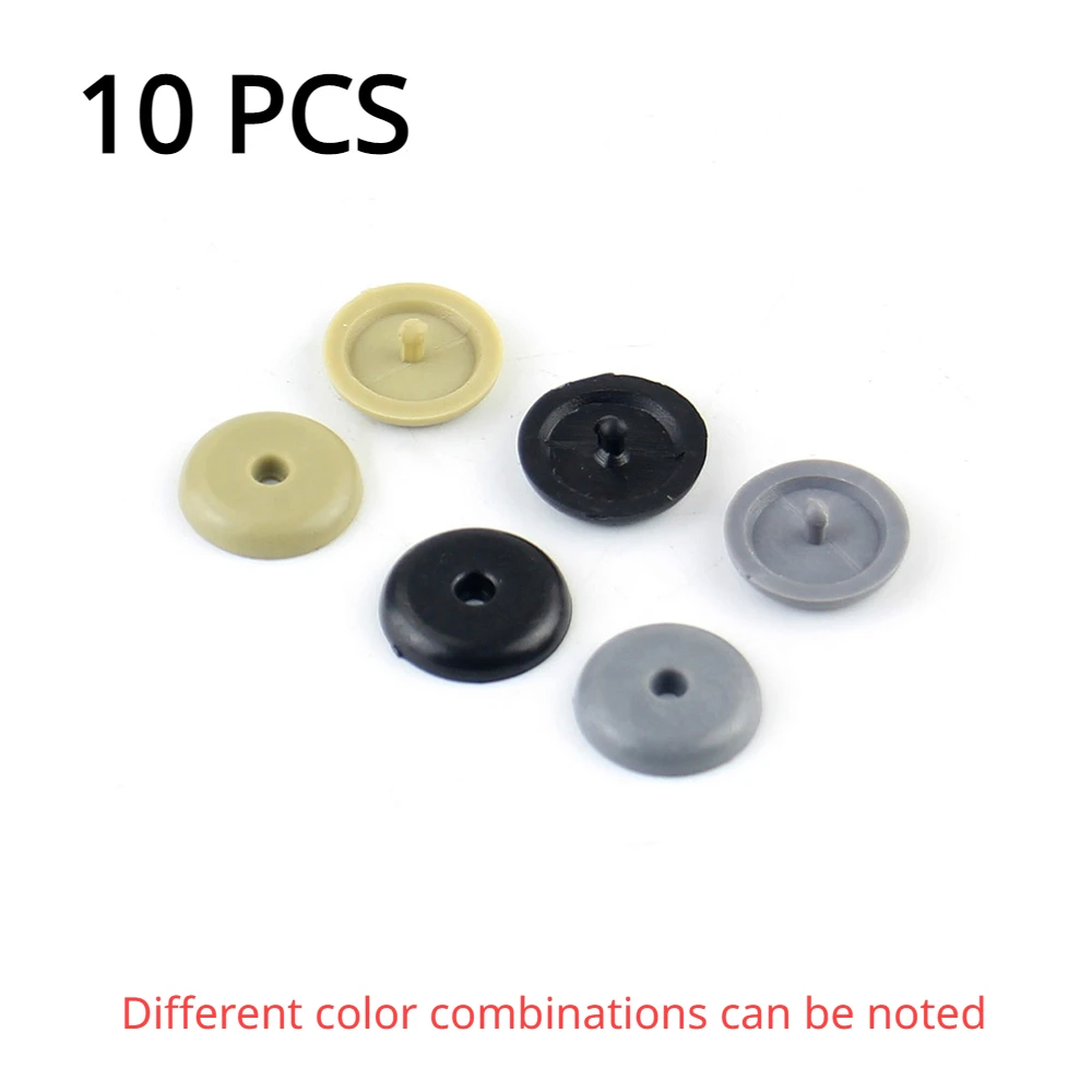 

10pcs Safety Car Parts Red Yellow Plastic Car Safety Seat Belt Stopper Spacing Limit Buckle Clip Retainer Seatbelt Stop Button