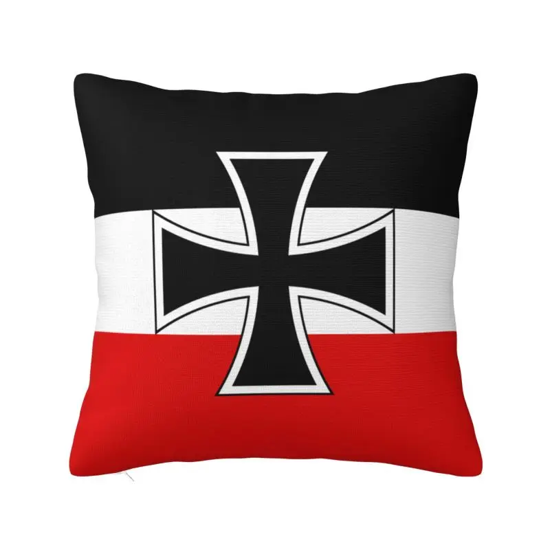 Custom Nordic Style Flag Of Germany Empire Cushion Cover Soft National flag Throw Pillow Case for Sofa Car Square Pillowcase