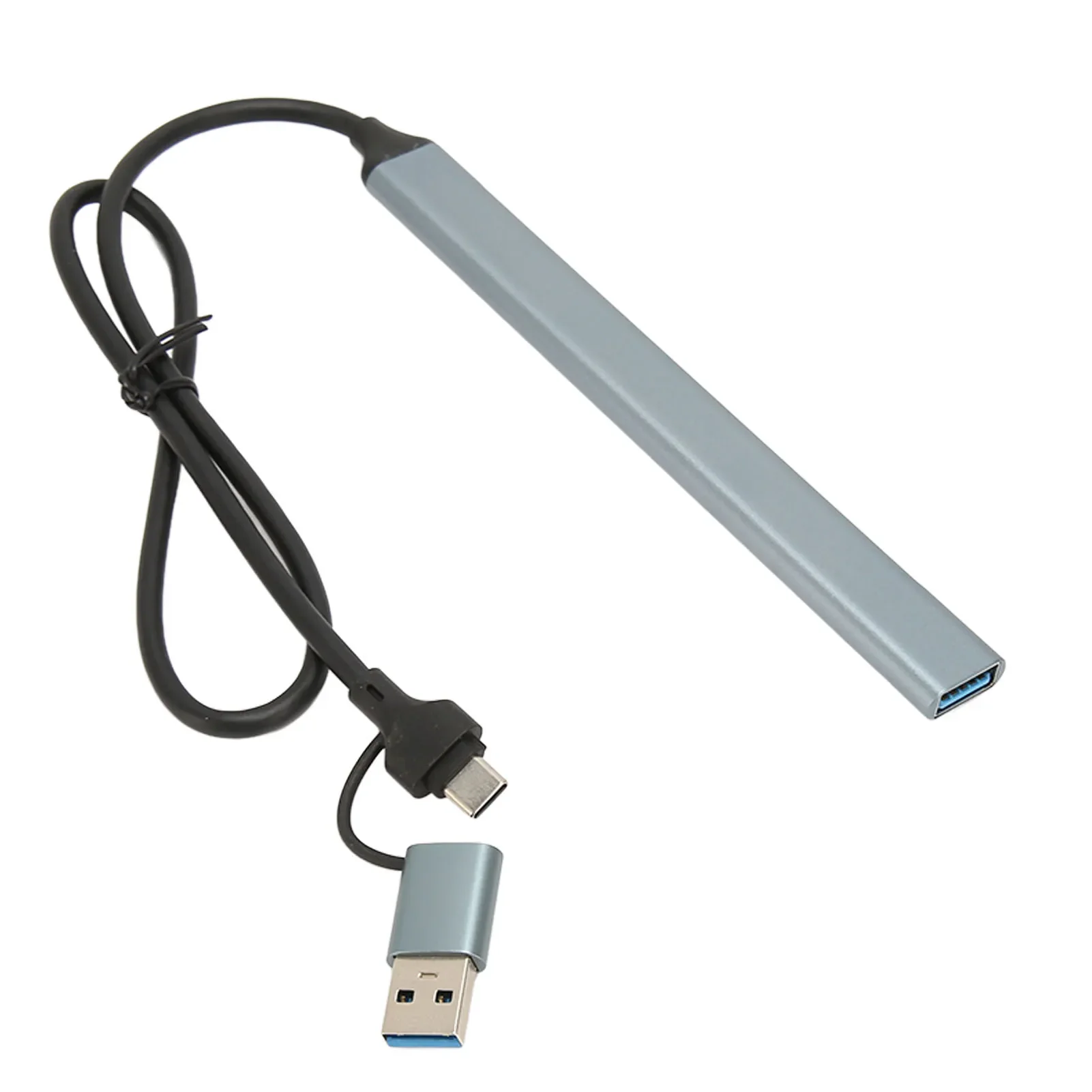

Type C Hub 7 Interfaces 5Gbps Aluminium Alloy Plug and Play USB 3.0 Docking Station for Desktop Laptop PC Accessories