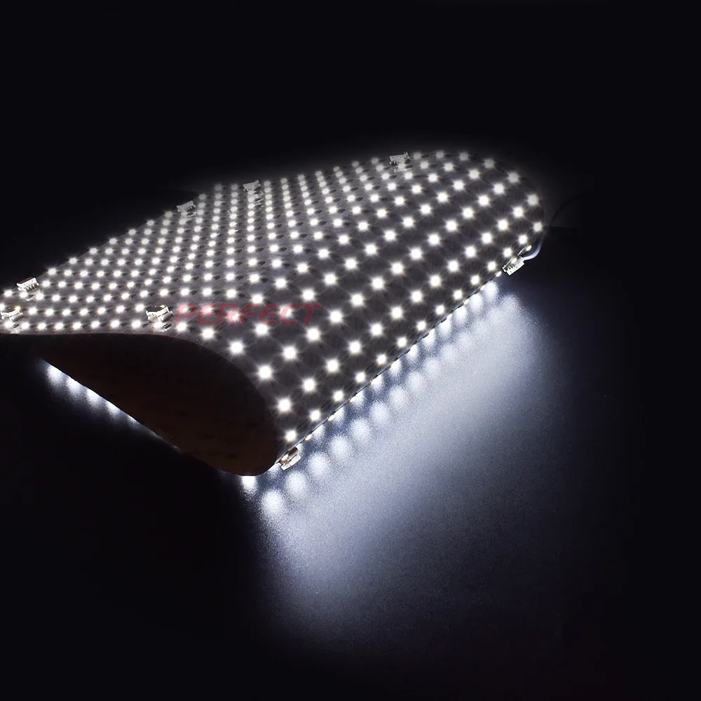 Tunable Ultra Thin 24V SMD 2835 800Leds/PC Cuttable Flex Backlight Panel Flexible LED Light Sheet 19.8*9.25inch