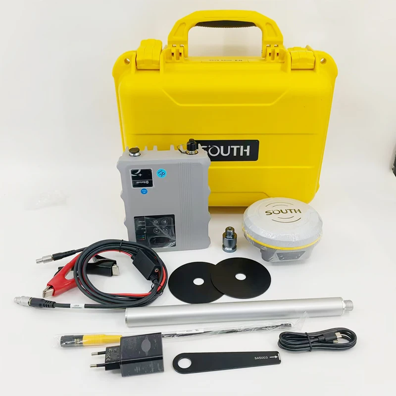 Sud 1598 canali IMU Visual Stakeout Ricevitore Gnss Survey visivo Modello 3D Design South Gnss Rtk Base e Rover INNO8