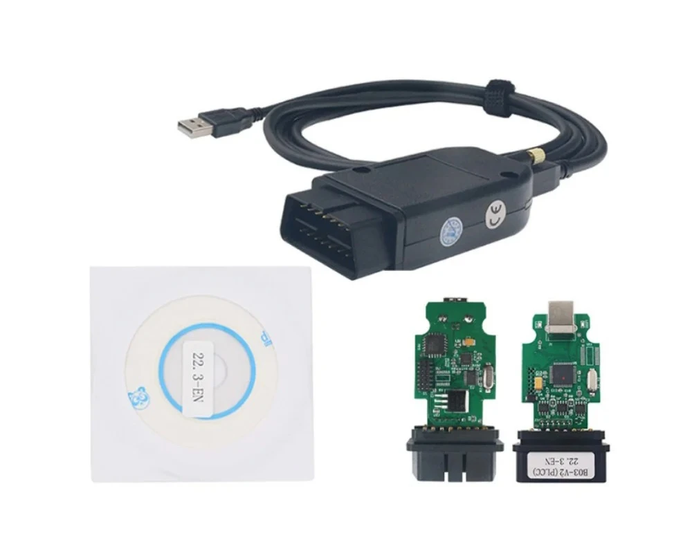 HEX V2 VCDS VAG COM23.3 22.10 21.9 5054 6154 Detector de versión de comercio exterior