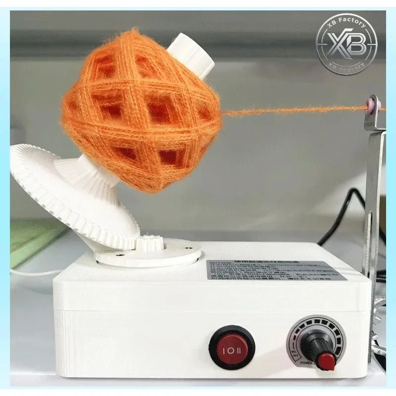 New Household Electric Yarn Winding Machine with Low Noise, Small Speed Regulation, High Speed, Foot Pedal and Joint Tool USB