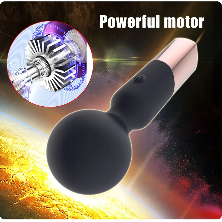 Powerful Mini AV Stick Vibrators for Women 10 Speeds Clit Vibrator Sex Toys for Woman Female Clitoris Stimulator Erotic Product