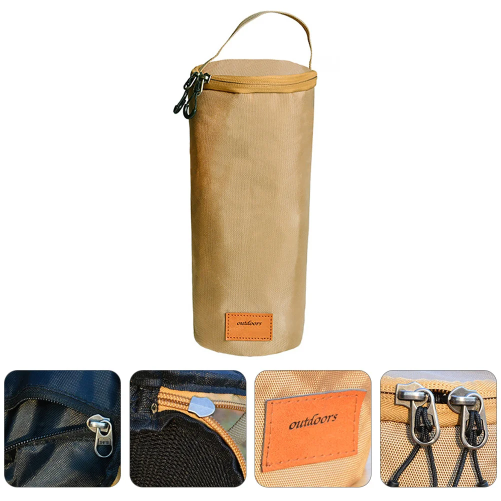 

Gas Canister Cover Outdoor Camping Fuel Tank Protector Lightweight Portable Storage Bag For Bbq Picnic Tools Cylinder Case