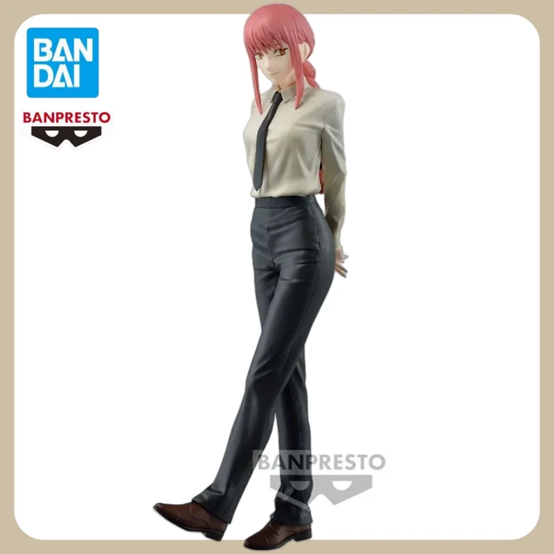 

In Stock Genuine Bandai Chainsaw Man Figure Banpresto Chain Spirits Makima vol3 Anime Figures Original Model Toys Collections