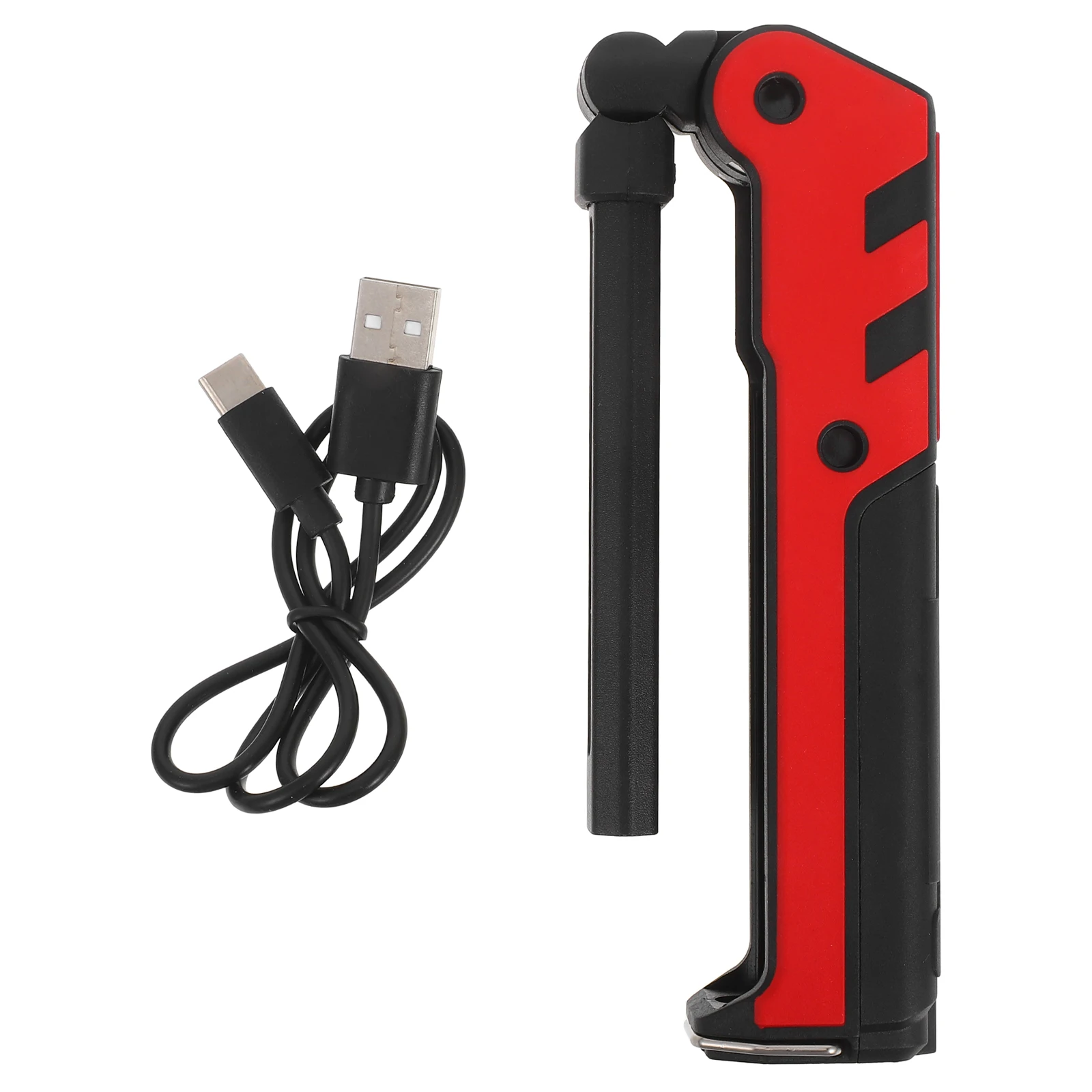 

1 set USB Charging Work Light LED Flashlight 270 Degree Rotate COB Collapsible Camping Emergency Repair Aluminum Anti Sweat