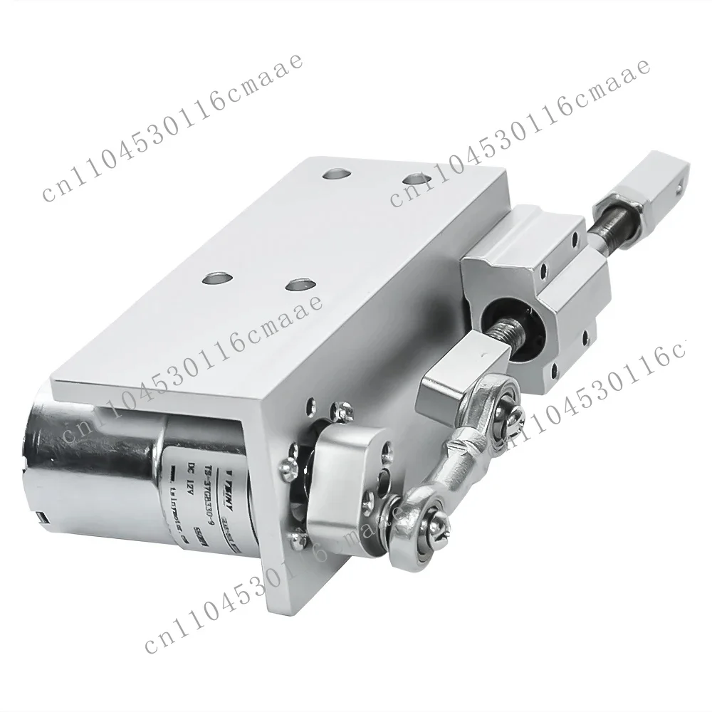 12V reciprocating cycle linear actuator DC gear motor Telescopic linear actuator Stroke 12/16/20/25 mm Adjustable 5~ 1000 rpm