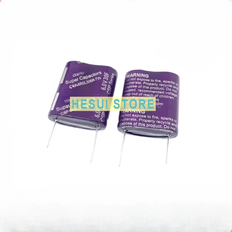 CSP-6R0L306R-TW 6V30F Farad Gold Capacitor 5.5V30F combined 6V25F backup power supply