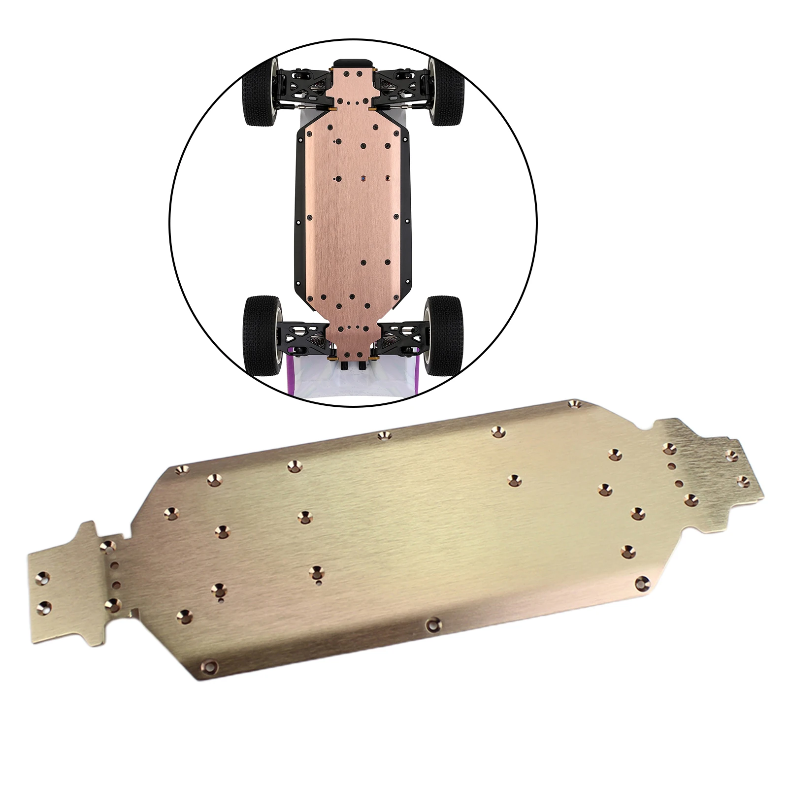 Metall-RC 124019 -1823 Chassis passend für WLtoys 124018 124019   1:12 RC Driftauto