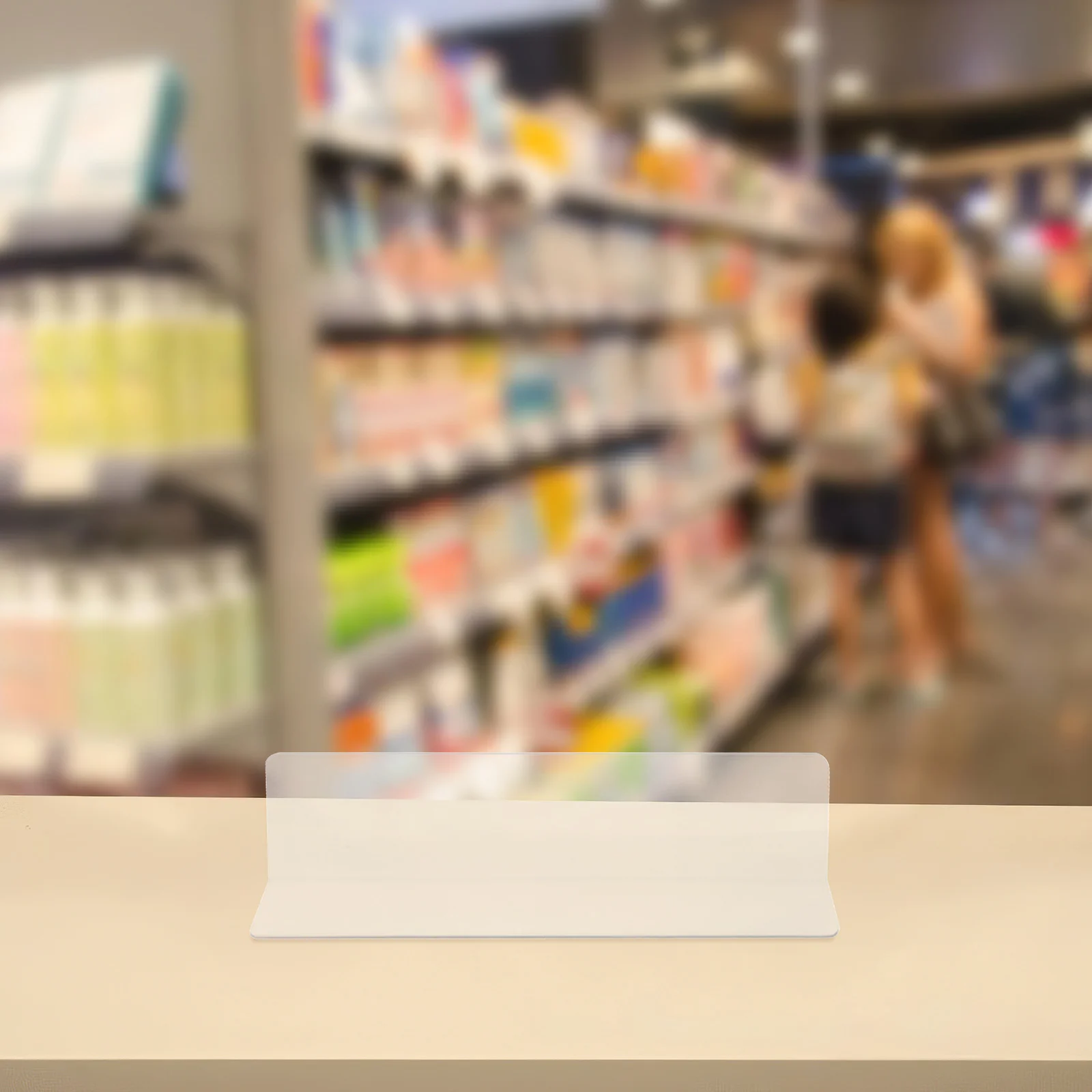 

20pcs L-Shaped Shelf Dividers Transparent Plastic Organizers For Cabinet Kitchen Storage Supermarket Shelf Separators Retail