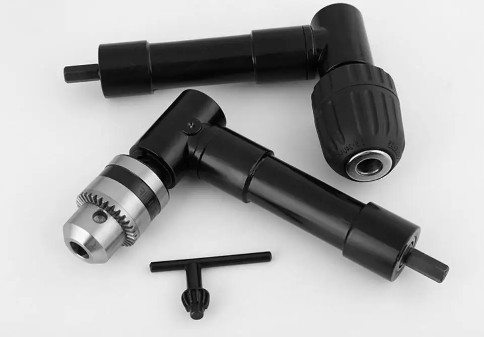 

1 шт., 90 градусов, прямоугольная электрическая дрель, угловой трехкулачковый патрон, диапазон 1-10 мм