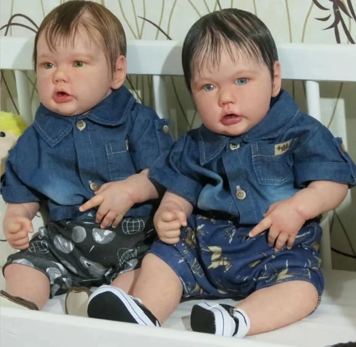 Auf Lager EGO 21 Zoll Limited Sold Out Edition Reborn Baby Doll Penny Unbemalt Kit mit Stoffkörper DIY Teil