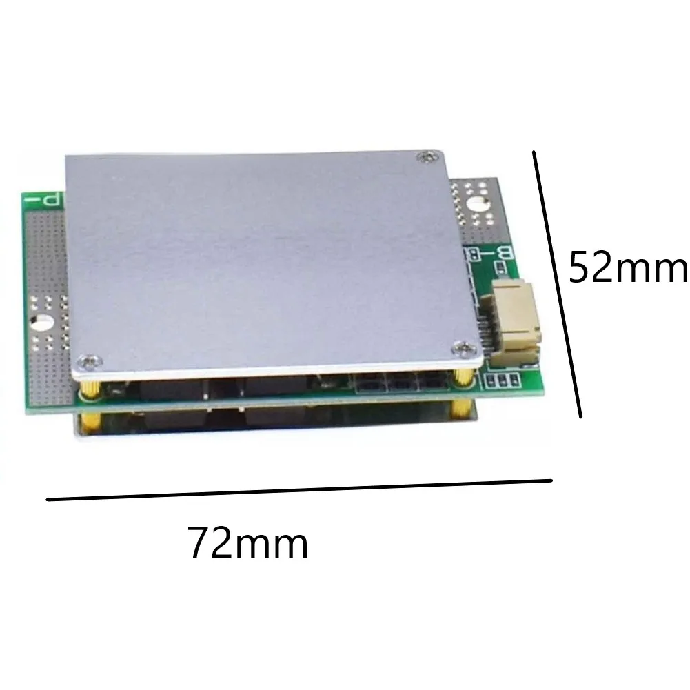 4-Series Lithium Battery Protection Board 100A for 12V Battery Banks Featuring Compact Layout and Reliable Cut-off Logic