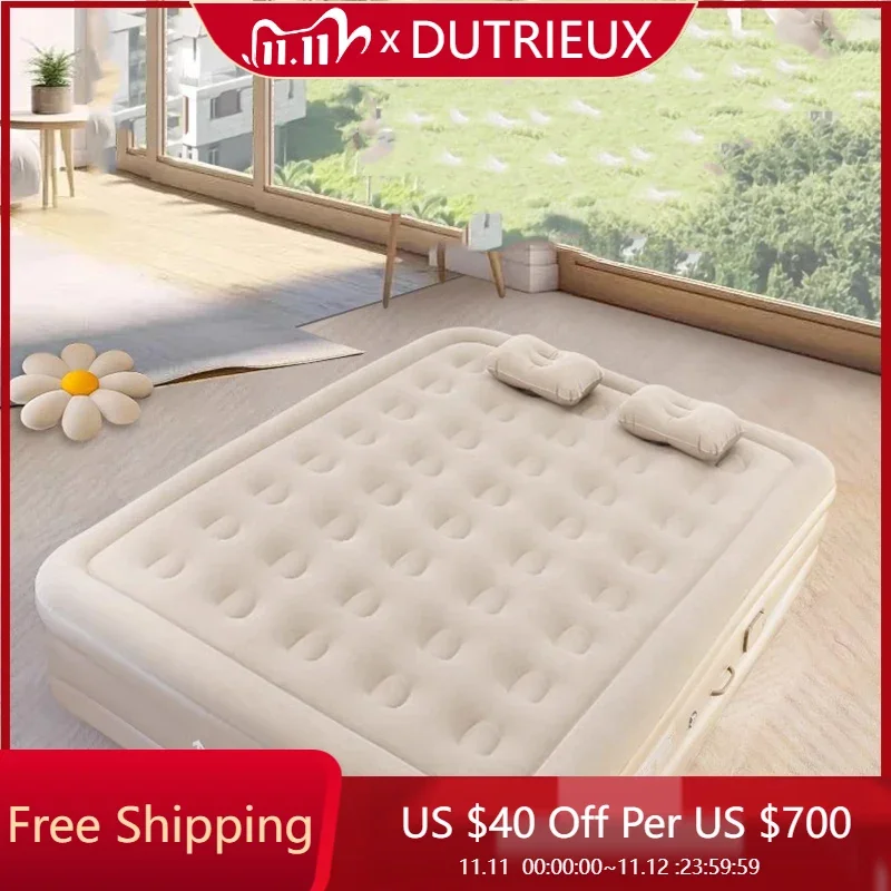 

Soft Safe Inflatable Seat Unique Comfortable Cheap Sleeping Travel Floor Sun Luxury Bed Space Saving Muebles Trendy Furniture