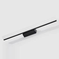 QLTEG Led Wall Lamp Bathroom Vanity Light AC85 - 265V Indoor Modern Wall Sconces LED Mirror Wall Light Fixtures Black White