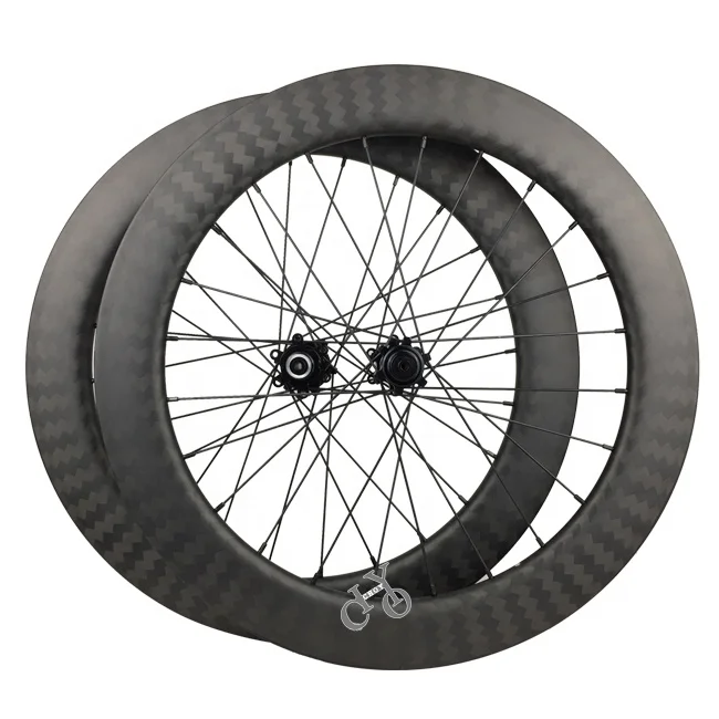 16 Inch 349 Carbon Mini Velo Wheels, 25mm width clincher carbon rim, rim brake compatible 3-speed folding bike parts