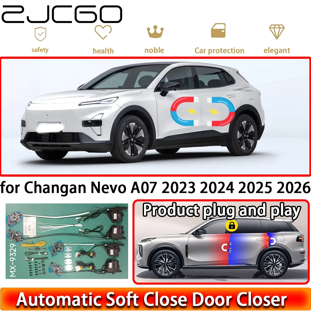 for Changan Nevo A07 2023 2024 2025 2026 Soft Close Door Kit Power Closing Latch System Auto Pull Door Easy Close Plug & Play