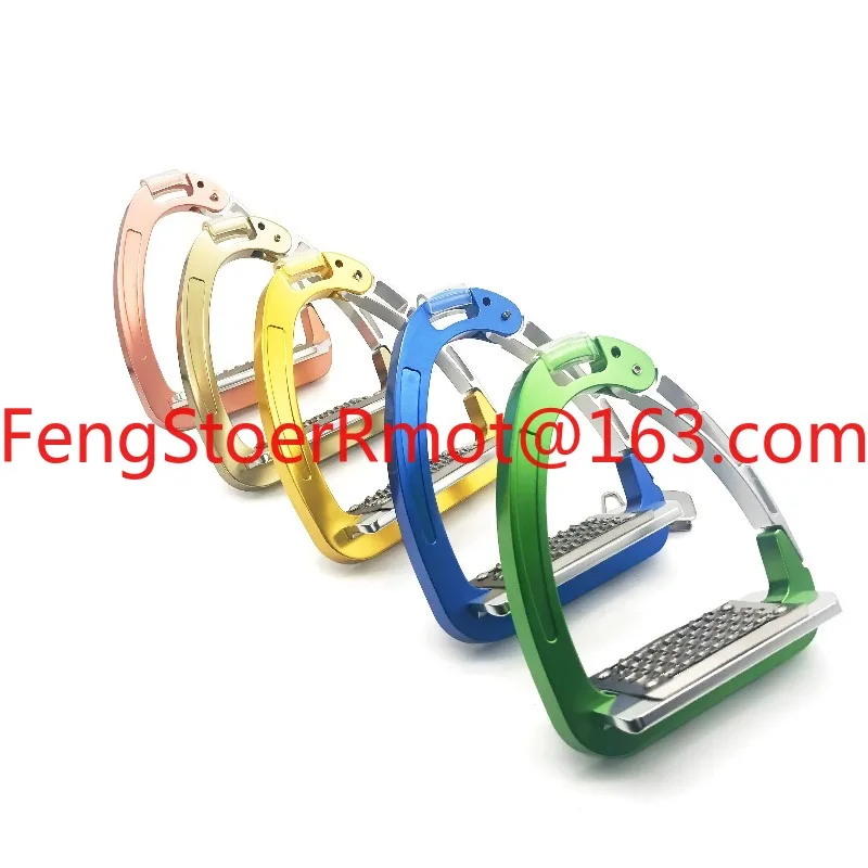 Suitable for safety stirrups, aluminum pedals, and competitive training horses