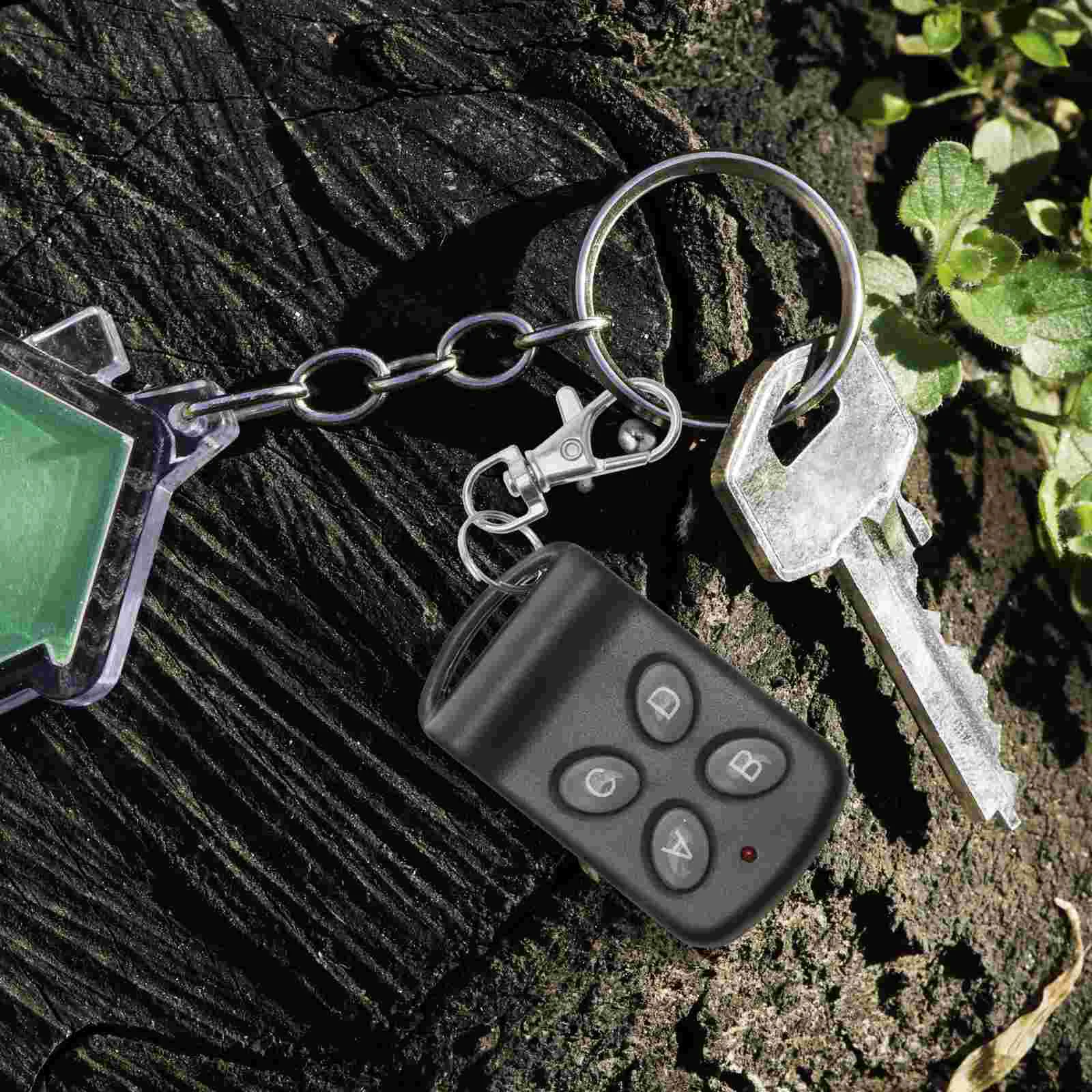 433 Remote Control Electric Door Controller Garage Key Fob Button Wireless 4-Button Mini Chain Keychains
