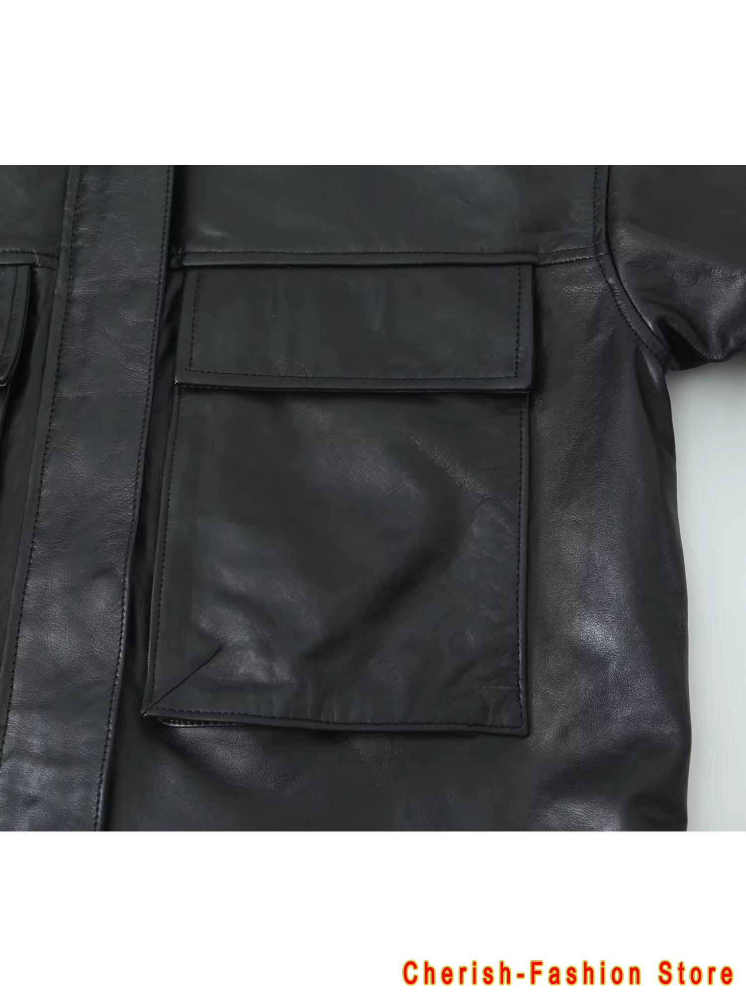 Vestes courtes en cuir PU pour femmes, vêtements vintage, bouton Harajuku, fermeture éclair décontractée, Streetwear chaud, CombBrand, automne et hiver 2023