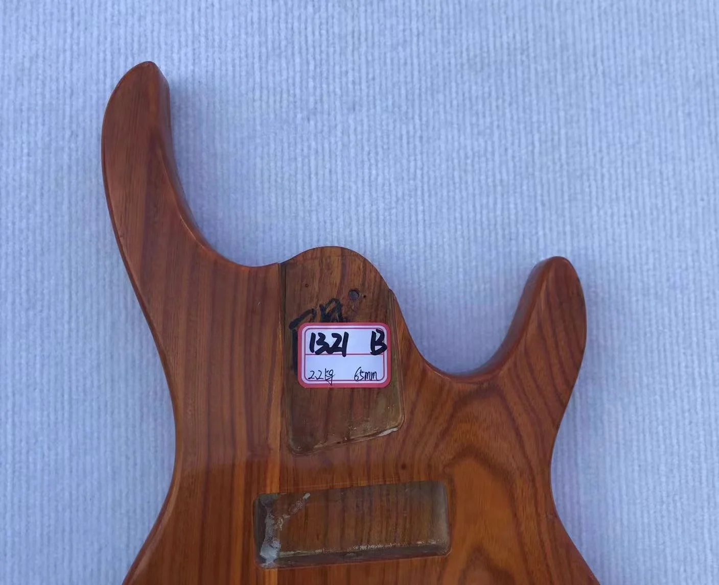 DIY 4 Strings Electric Bass Body Ash wood Guitar Bodies in Stock Discount 1321B