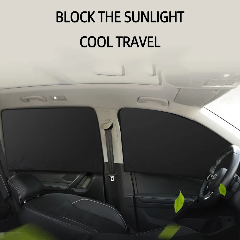 Pare-soleil pour fenêtre latérale de voiture, Protection UV, isolation thermique, pour Peugeot 208 3008 308 2008 207 107 508 607 106 406 407 307 206