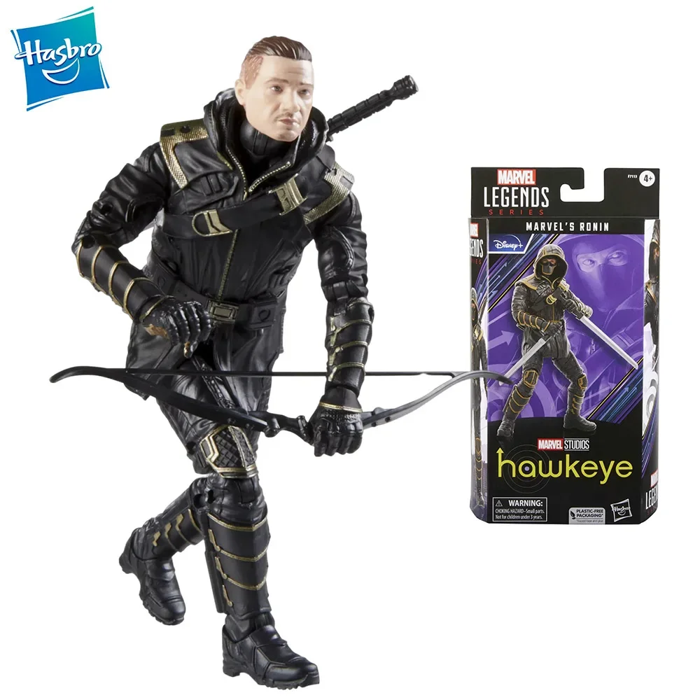 In Stock Original Hasbro Marvel Legends Series Ronin Hawkeye 6-inch Anime Figure Action Figure Model Collection Toys for Boys