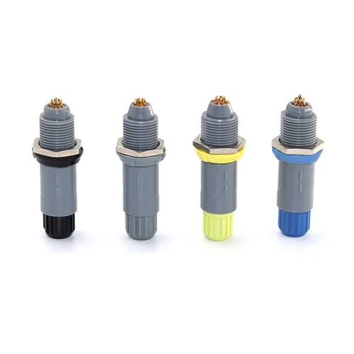 Imagen 2 del producto Compatible con REDEL PAG PKG 1P 2 3 4 5 6 7 8 9 10 12 Conector fijo de enchufe autoblocante push-pull de plástico médico de 14 pines