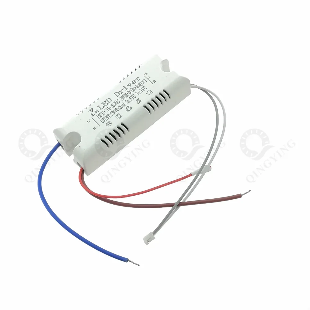 60-80W 220V LED Driver 200-220mA, 2.4G APP & Remote Control, Single Color Dimmable for Chandelier/LED Strip