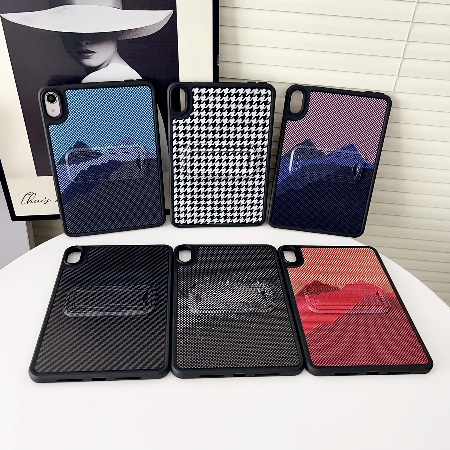 

Paintings Case For iPad 2025 2024 Pro Air 3 4 5 6 7 8 9 10th 11th Generation Mini Stand Cases 10.2 10.9 11 12.9 13 inch Cover