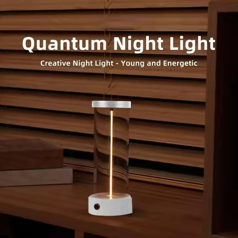 เดสก์ท็อปแม่เหล็ก QUANTUM Night Light บรรยากาศโคมไฟ 5 V/1A Creative LED ห้องนอน Night Light สําหรับเพื่อน