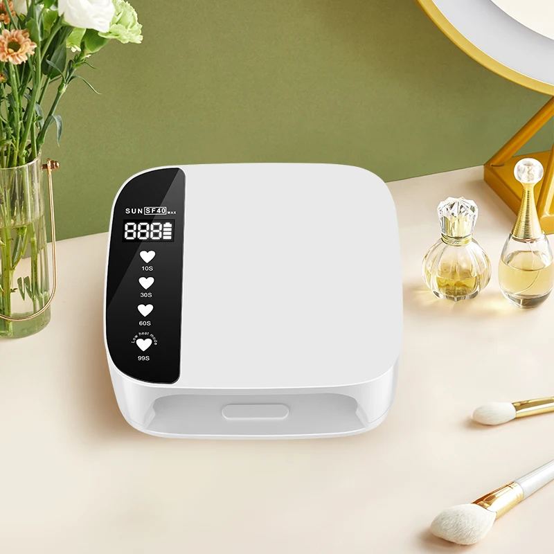 

Перезаряжаемая беспроводная УФ LED лампа для ногтей с высокой мощностью, двойным источником света, умным датчиком, для домашнего использования, быстрая сушка