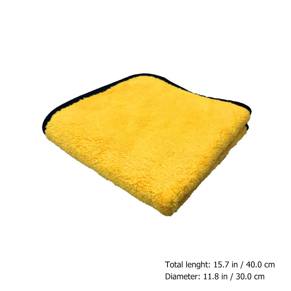 

12pcs Microfiber Wiping Towel 35X40Cm Super Absorbent Thickened For Car Washing Auto Drying Cleaning Cloth Water Absorption