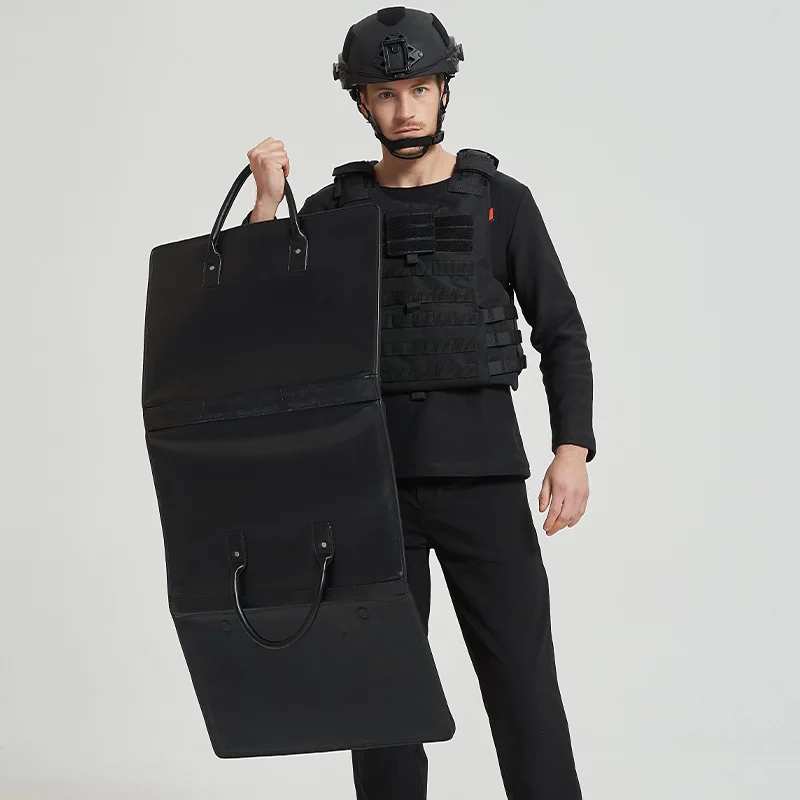 Bulletproof Briefcase, Concealed Anti-Stab Ballistic Shield for Personal Security Protection view 4