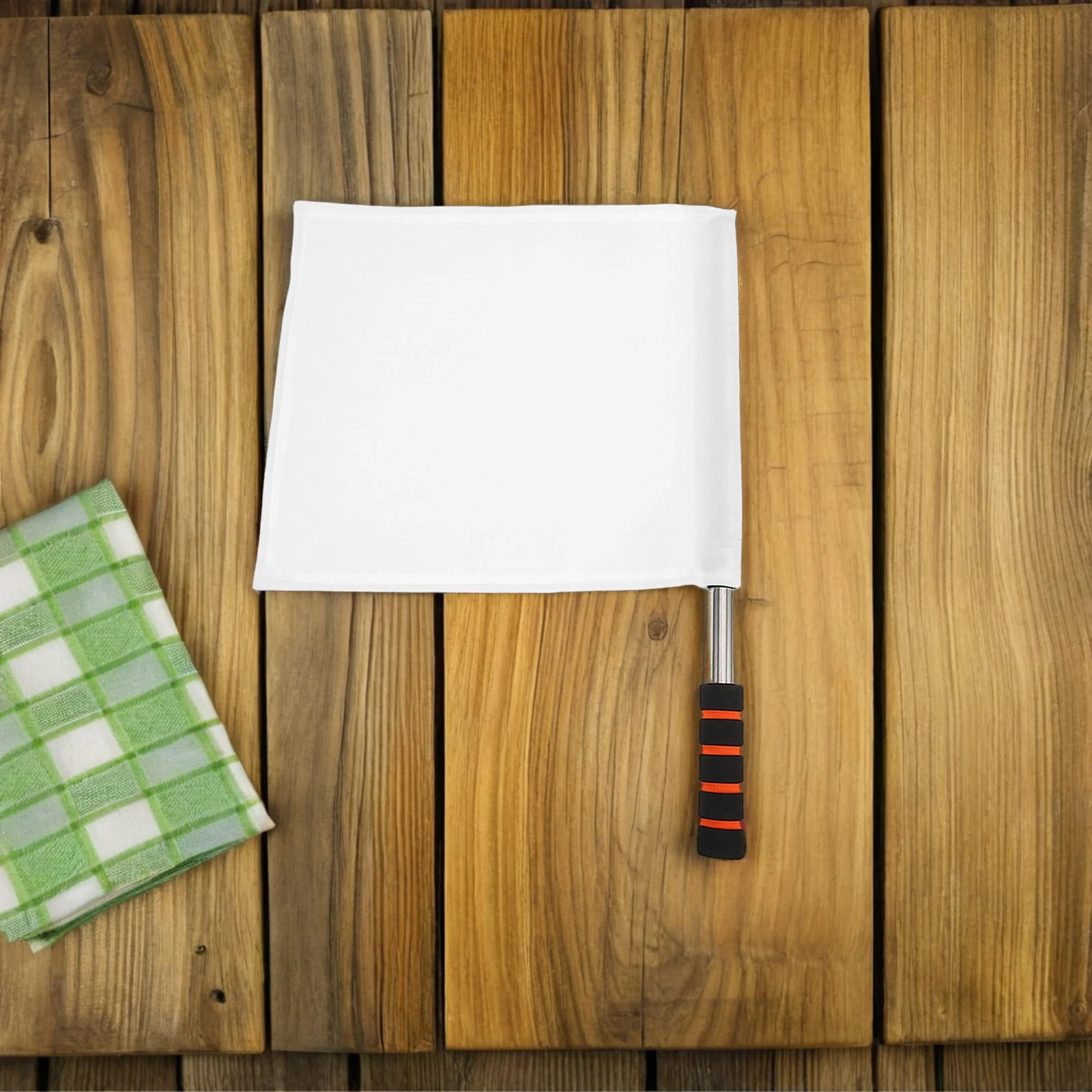 Banderas de mano de jinete, duraderas, ligeras, para entrenamiento de atletismo, patrones estándar portátiles de alta visibilidad, 6 uds.