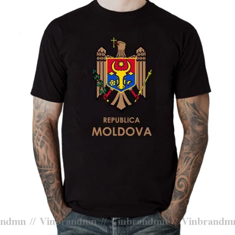 Moldova Moldovan MDA MD men t shirt fashion Jerseys nation team 100% cotton t-shirt fitness brand clothing 2021 summer Tops Tees