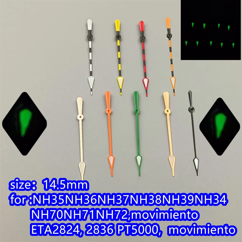 Agujas para relojes de segunda mano  piezas de repu NH35NH36NH37NH38NH39NH34NH70NH71NH72, ETA2824, 2836 PT5000,  movimiento