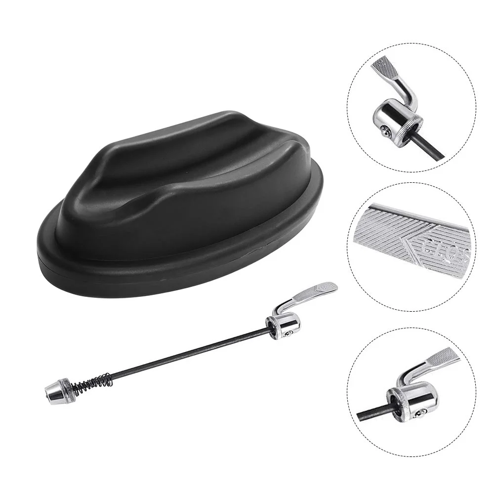 2 Pcs Bicycle Riding Accessories Wheel Bike Stabilize Lever Skewer Front Riser Block Bicycles