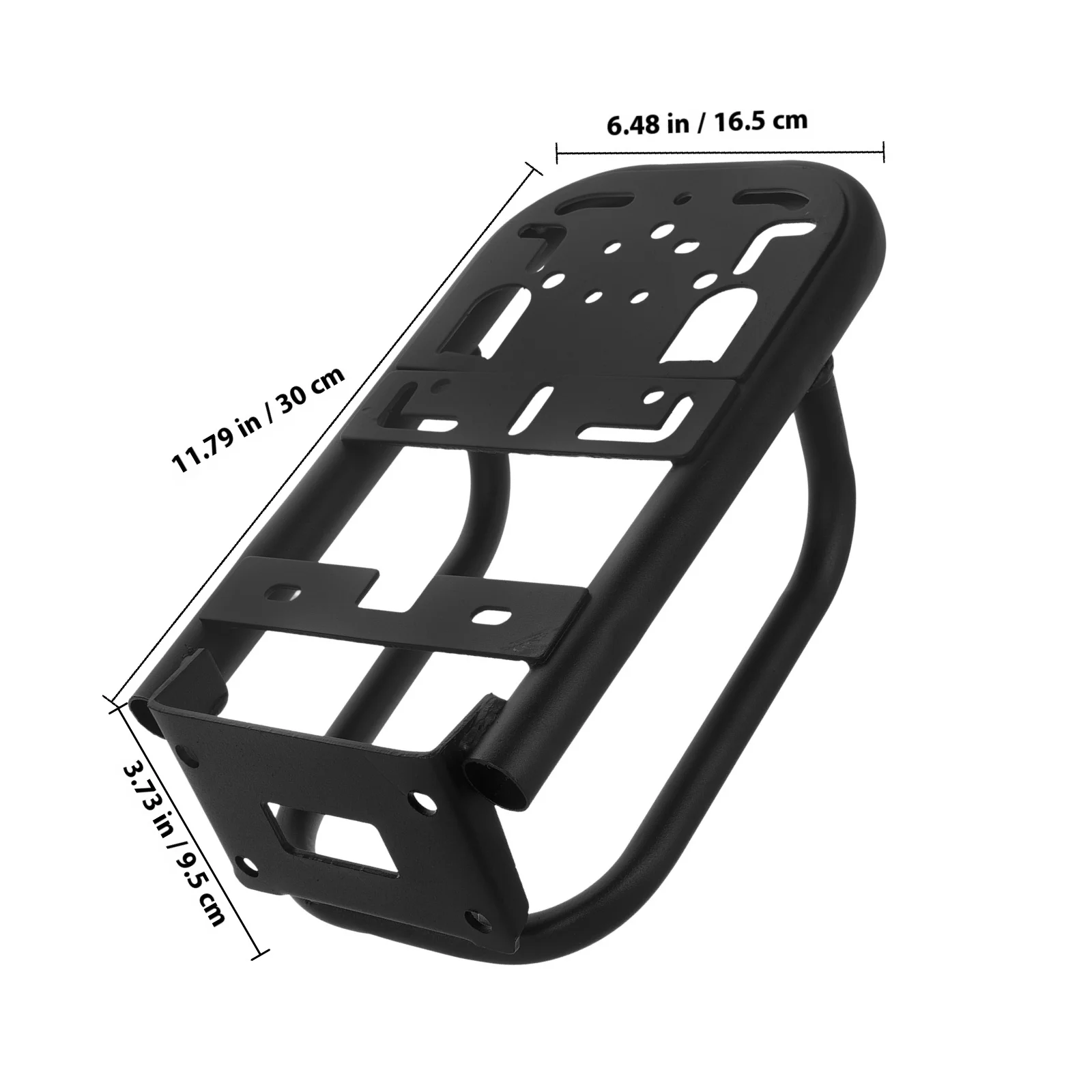 Uniwersalny bagażnik tylny do roweru elektrycznego z dużą pojemnością, żelazna rama, wytrzymały bagażnik rowerowy do przechowywania i dojazdów.