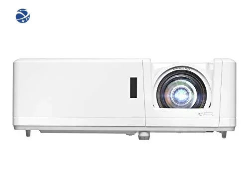 

R Optoma GT1090HDR Short Throw Laser Home Theater Projector 4K HDR 4,200 Lumens Day and Night Short Throw