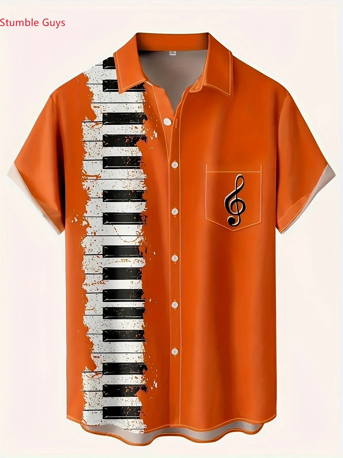 Summer Tropical Beach Outfit Shirt For Men CasualMan Women Short Sleeve Hawaiian Fashion Print Lightweight Tops