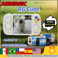 ANBERNIC RG CUBE Retro Handheld Game Console Video Player 3.95 Inch  Screen WIFI Android 13 8G+128G 512G PSP PS2 RGCUBE