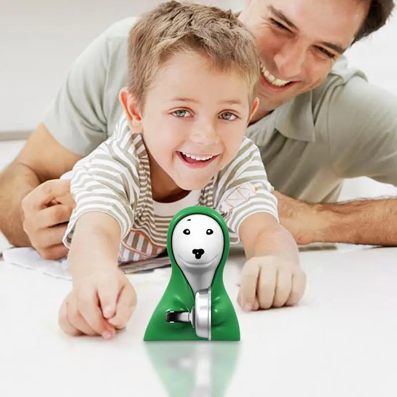 

Pet Dog Toys For Kids 3D-Printed Noise-Making Children's Dog Toys Funny Dog In Green Hoodie Cute Decoration Holiday Party Favor